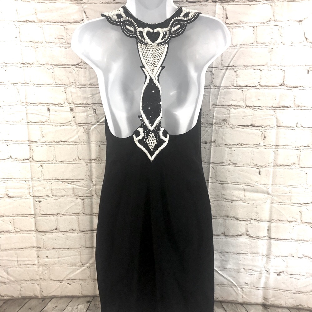 🎉HP🎉Custom Made- Beautiful Women’s Cocktail Dress w/Beading💥 - Picture 3 of 14